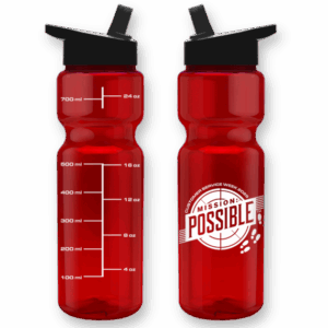 Click to view larger image of Flip-Straw Bottle Flip-Straw Bottle