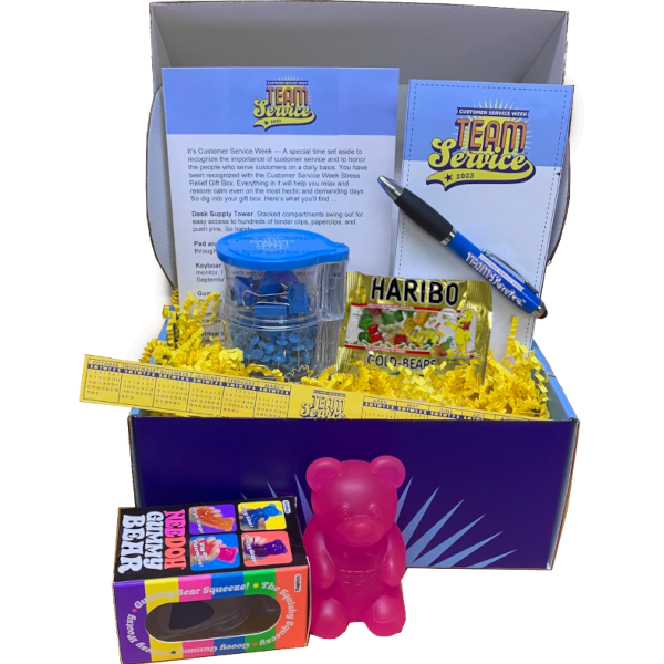 Customer Service Week Gummy Bear Gift Box