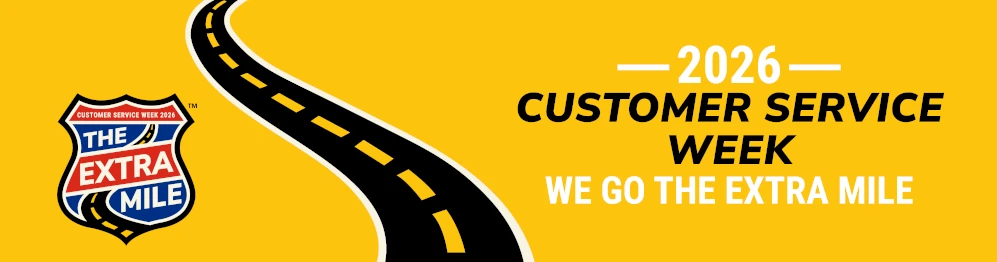 Official Customer Service Week Logo